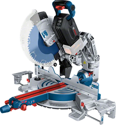Bosch Blauw GCM 18V-305 GDC Professional Accukap- en verstekzaag BITURBO | zonder accu's en lader - 0601B43000