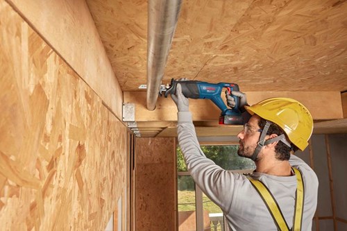 Bosch Blauw GSA18V-280 Accu reciprozaag (zonder accu/lader, 1x zaagblad S922EF, 1x zaagblad S922HF) in L-boxx - 06016D1001-3
