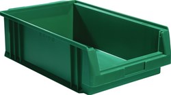 LA-KA-PE Magazijnbak | L500xB315xH150 mm | PP groen | 9 stuks - 01250 02 03 01250 02 03-2ekans
