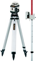 Laserliner AquaPro 120 Set | rotatielaser + statief, ontvanger en meetlat  - 046.04.00A-2ekans
