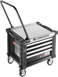 Facom Jet Gereedschapswagen 4 Laden M3 Laag Zwart - JET.CR4NM3A - JET.CR4NM3A-2ekans