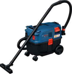 Bosch Blauw GAS12-25LS BE Stofzuiger (Slang 3,1, 2x buis, vloermondstuk, spleetmondstuk, machineadapter, fleecezak) - 06019S31W0