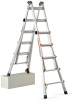 Little Giant Velocity | 4x5 Sporten | Telescopische vouwladder - 503915
