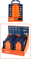 Rotec Bit- & bithouder-set | OPTI-LINE | Bits PH-PZ-SL-TX | 13-delig - 827.9051-2