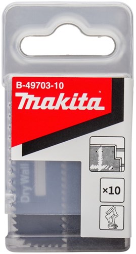 Makita Accessoires Zaagblad gips | 55X18X0,55mm | 10 stuks - B-49703-10