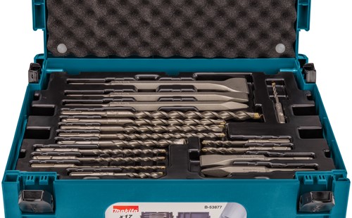 Makita Accessoires B-53877 | Boor en beitelset SDS-PLUS | 17-delig | in Mbox1 - B-53877-2