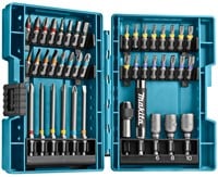 Makita Accessoires 43-delige schroefbitset in hoog kwalitatieve koffer - B-55697
