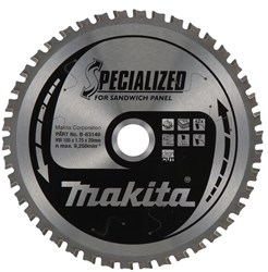 Makita Accessoires Cirkelzaagblad | voor sandwich panelen | 165x20x1,75mm | 42 tanden - B-63149 - B-63149