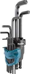 Makita Accessoires B-65894 inbussleutelset 9-delig - B-65894