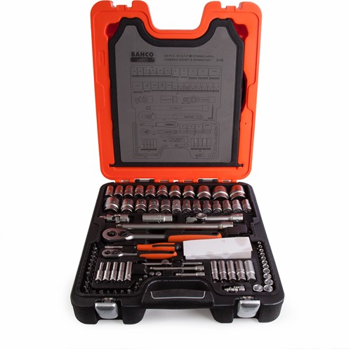 Bahco 1/4" + 1/2" bahco doppenset | S106-3