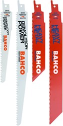 Bahco Reciprozaagbladenset voor metaal en sloop | 3940-HDD-SET-5P - 5 stuks