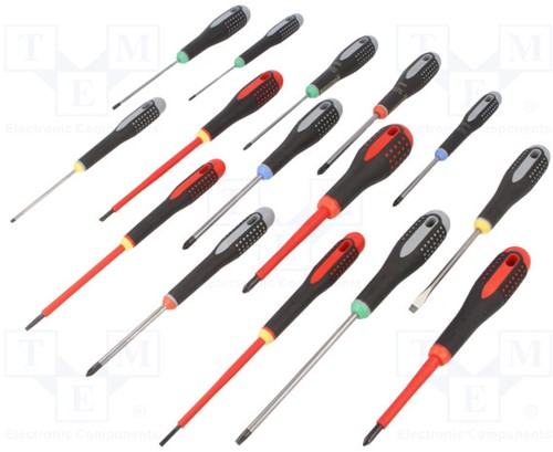 Bahco Schroevendraaierset XL | BE-9877 - 15-delig