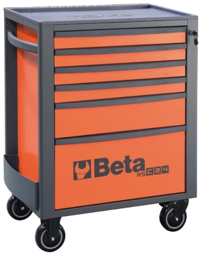 Beta RSC24/6-FO | Gereedschapswagen | 6 laden | Volledig Oranje - 024004060