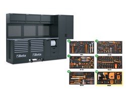 Beta RSC50 2.0 F/411UT Werkplaatsinrichting | Werkblad 70 cm | +411-Delige set - 050001095