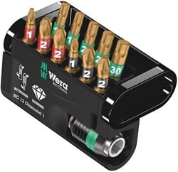 Wera Bit-Check 12 Diamond 1, 12 -delig - 1 stuk(s) - 05057421001