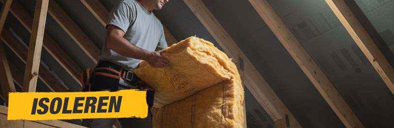 Dak isoleren van binnenuit: zo pak je het aan