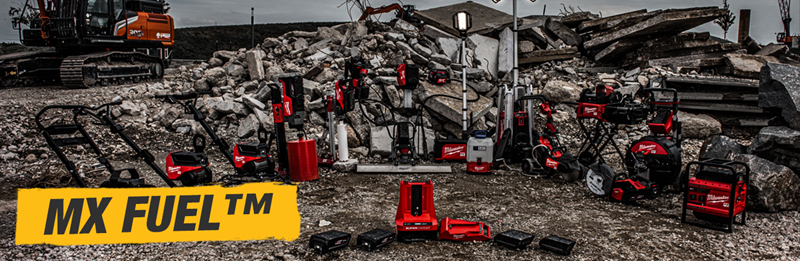 Milwaukee MX FUEL™: krachtige innovatie voor de bouw