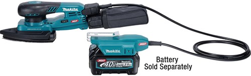 Makita BO006CGZ XGT 40 V Max 100x150 mm Handpalm Deltaschuurmachine | zonder accu's en lader - BO006CGZ-3