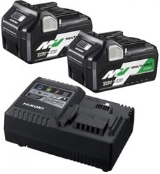 Hikoki UC18YSL3WEZ BOOSTER PACK 2 Multivolt 36/18V (BSL36A18 x2 +UC18YSL3) - UC18YSL3WEZ