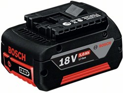 Bosch Blauw GBA 18 V 5,0 Ah M-C | Li-Ion accu 5.0Ah - 1600A002U5