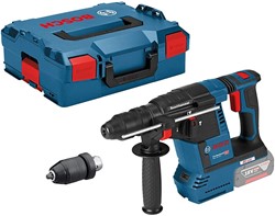 Bosch Blauw GBH 18V-26 F accu boorhamer 2.6J | Solo zonder accu's en lader in L-Boxx  - 0611910001