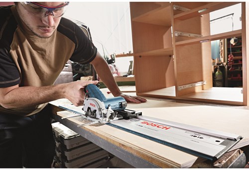 Bosch Blauw GKS 12V-26 accu cirkelzaag in L-boxx | zonder accu's en lader - 06016A1002-3