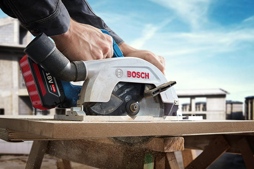 Bosch Blauw GKS 18V-57-2 Accu-cirkelzaag | 165 mm | Excl. accu's en lader 06016C1200-2