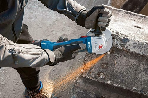 Bosch Blauw GWS 18V-7 Accu Haakse Slijper | Professional | 18V | Solo | Zonder accu's en lader - 06019H9001-2