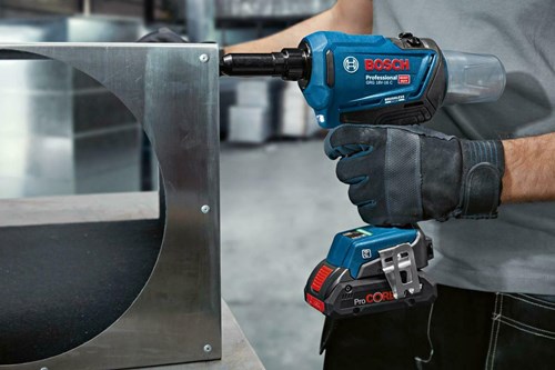 Bosch Blauw GRG 18V-16 C Professional | Accu Klinknagelpistool | 18V | Incl. 2 x 4,0 Ah accu en lader | in L-Boxx 136 - 06019K5001-2
