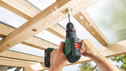 Bosch Groen AdvancedDrill 18V-80 QuickSnap Accuschroefboormachine | 1-uurslader (AL 18V-20) en 1x 18 V Li-Ion accu (2,5 Ah)) - 06039E2001-3