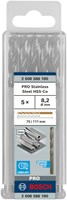 Bosch Accessoires PRO Stainless Steel HSS-Co Spiraalboor | 8,2 x 75 x 117 mm | 5-delig - 2608588100-2