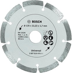 Bosch Accessoires Diamantschijf universeel | 125mm - 2607019475