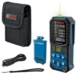 Bosch Blauw GLM 50-27 CG | Professional Laserafstandsmeter | oplaadbare accu | 50 meter | groen - 0601072U01