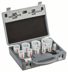 Bosch Accessoires Gatzagenset | Bi-Metaal | Power Change | 13-Delig | Koffer - 2608584667