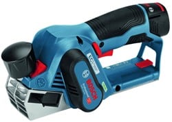 Bosch Blauw GHO 12 V-20 Accu schaafmachine met 2 accu's 3.0Ah  - 06015A7001
