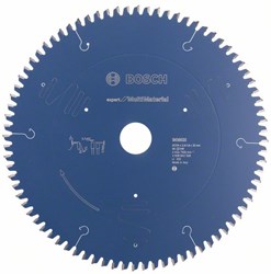 Bosch Accessoires Cirkelzaagblad Expert for Multimaterial K/V 254X30X2.4/1.8 80T - 2608642528