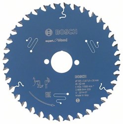 Bosch Accessoires Cirkelzaagblad expert for Wood 165x30x2.6/1.6x36T - 2608644026