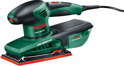 Bosch Groen PSS 250 AE vlakschuurmachine | 93x185 250w | - 0603340200