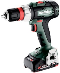 Metabo BS 18 L Q Accu Boorschroefmachine | 2 x 2.0 Ah Li-Power | SC 30 - 614052500