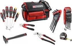 Facom Gereedschapstas gevuld met 28 gereedschappen BS.T20CM28 - BS.T20CM28