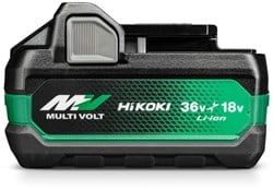 Hikoki BSL36A18X | Accu MultiVolt 36V | 2.5Ah/18V | 5.0Ah Li-ion - 380082