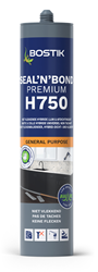 Bostik H750 Seal 'n' Bond Premium | 290 ml | Zwart - 30614702