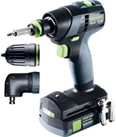 Festool Accu-schroefboormachine TXS 18 C 3,0-Set (2x 3.0Ah accu + lader) - 576896-2