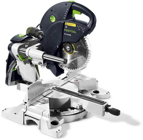 Festool Afkort-trekzaag KAPEX KS 120 REB | Zaagdiepte 120 mm | Dubbele geleidekolom - 575302-2