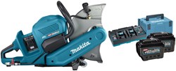 Makita CE001GL204 | XGT accu doorslijper 2x40V Max 355mm in Mbox (2x 8.0Ah accu + DC40RB duo snellader) - CE001GL204