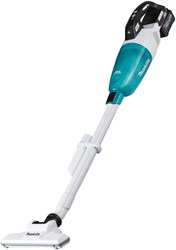 Makita CL001GA221 | Steelstofzuiger | 40 V Max | Witte uitvoering met blauwe transparante capsule | 2,0 Ah accu | 2 st | lader | in doos