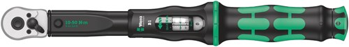 Wera Click-Torque B 1 draaimomentsleutel met omschakelratel, 3/8 duim, 10 - 50 Nm - 1 stuk(s) - 05075610001