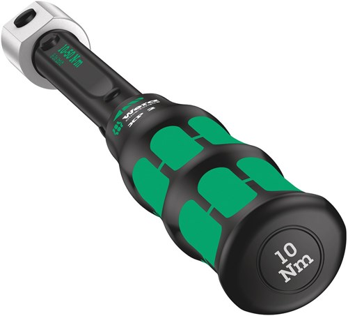 Wera Click-Torque XP 2 draaimomentsleutel met standaardinstellingen voor insteekgereedschappen, 10-50 Nm, 10 Nm, 9x12 x 10,0 Nm x 10-50 Nm - 05075671010-3