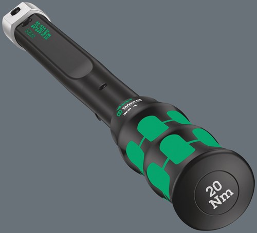 Wera Click-Torque XP 4 draaimomentsleutel met standaard instellingenvoor insteekgereedschappen, 20-250 Nm, 20 Nm, 14x18 x 20,0 Nm x 20-250 Nm - 05075673001-2