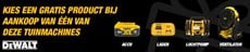DeWALT Tuinmachines - Koop & Krijg Actie-424